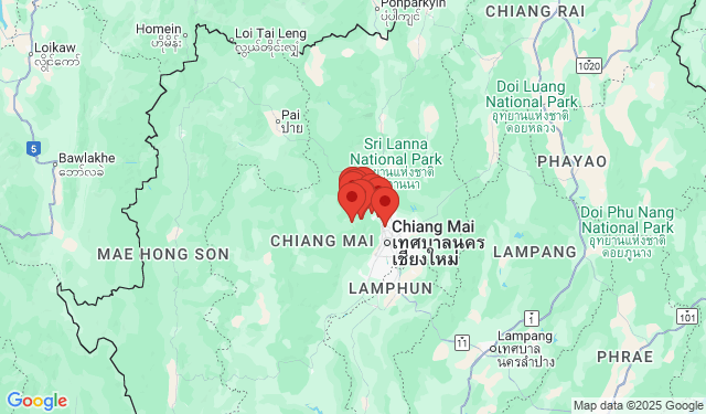 ที่พักใกล้ม่อนแจ่ม เชียงใหม่