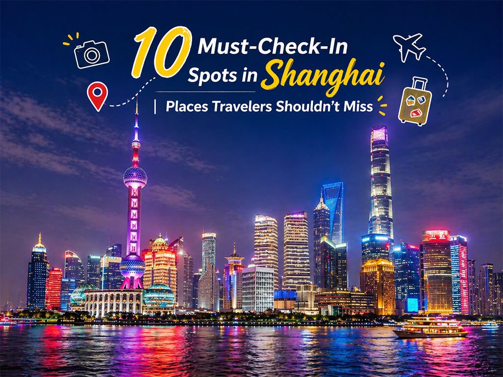 10 platser att besöka i Shanghai