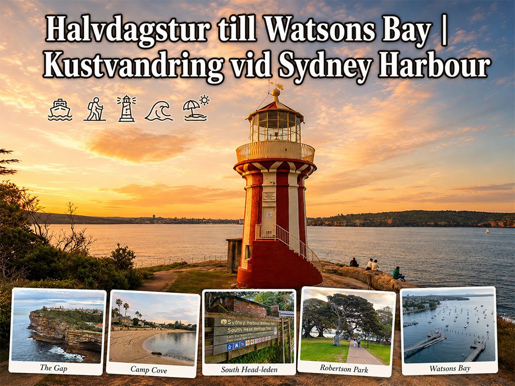 Halvdagstur till Watsons Bay