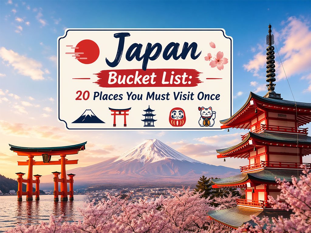 Japan Bucket List: 20 platser du måste besöka mins